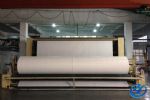 Staple fiber polyester mat